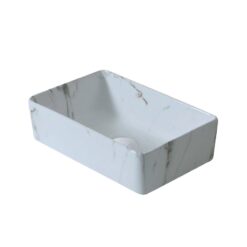 כיור מונח 36 על 24 לבן קלקטה