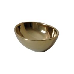 כיור מונח אובלי זהב מבריק 34 על 26