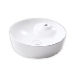 כיור מונח עם חור לברז עגול קוטר 45