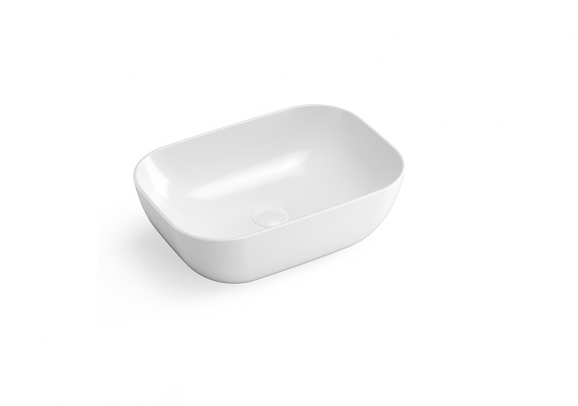 כיור מונח 36 על 25 לבן