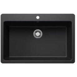 כיור מטבח ליבן 85 LIVEN בלנקו גרניט