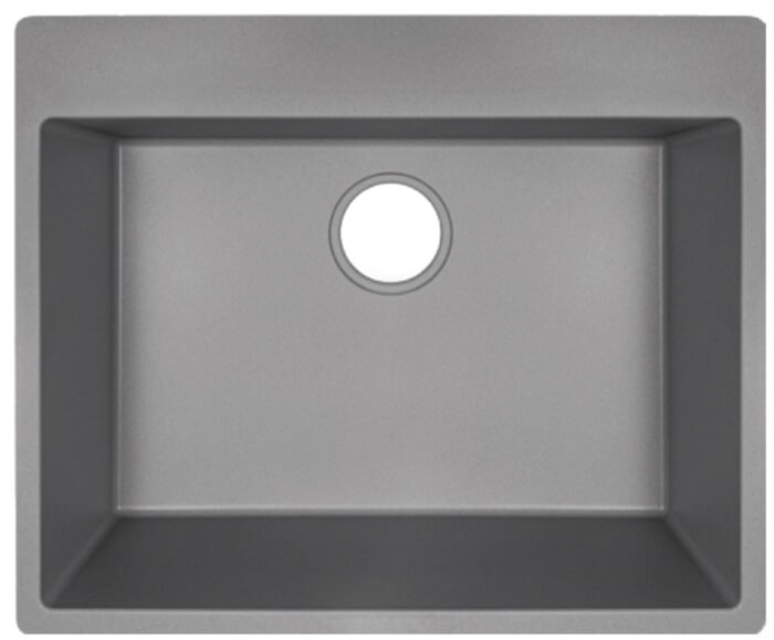 כיור מטבח פורדהם אורנוס אלומטליק גרניט 60-50