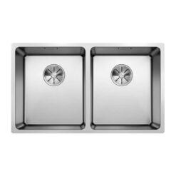 כיור מטבח בלנקו אנדאנו 340-340-u-if כפול נירוסטה